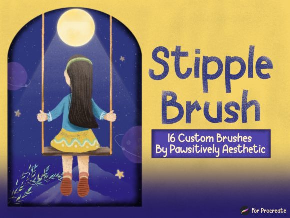 Download Stipple Brush Set for Procreate - Set Collection