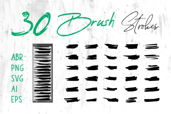 Download Grunge Brush, Watercolor Brush Set - Set Collection