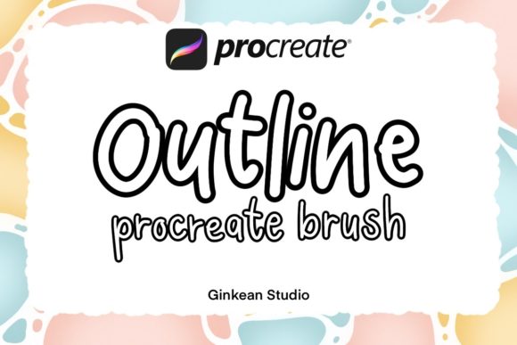 Download Outline Procreate Brush Set, Outline - Set Collection