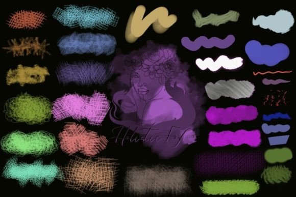 Download Procreate Brushset - Drawing Brushes - Set Collection