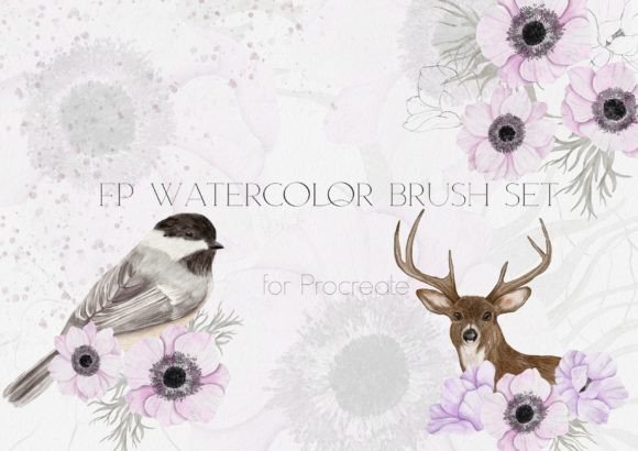 Download Procreate Realistic Watercolor Brush Set - Set Collection
