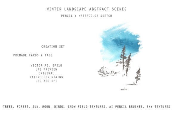 Download WINTER LANDSCAPE CREATION SET - Set Collection