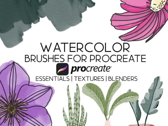 Download Procreate Watercolor Brush Set - Set Collection
