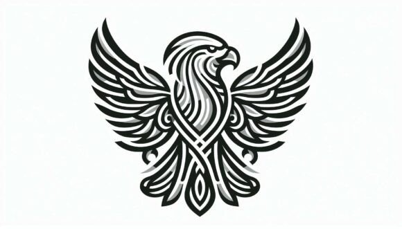 Download Art Deco Eagle Patterns - Pattern Collection