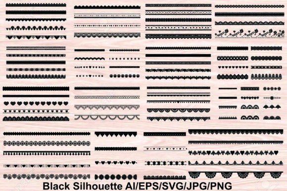 Download Lace Pattern, Classic Lace Borders - Pattern Collection