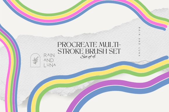 Download 🎨 Procreate Multi-Stroke Brush Set - Set Collection