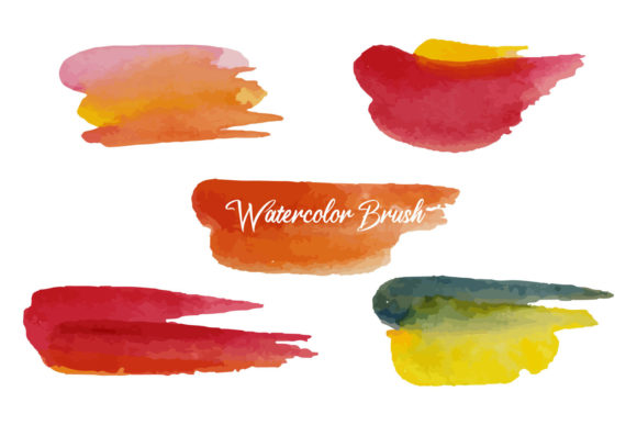 Download Watercolor Brush Set - Set Collection