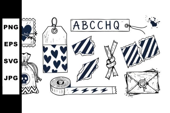 Download Grunge Heart Stamp SVG Set - Set Collection