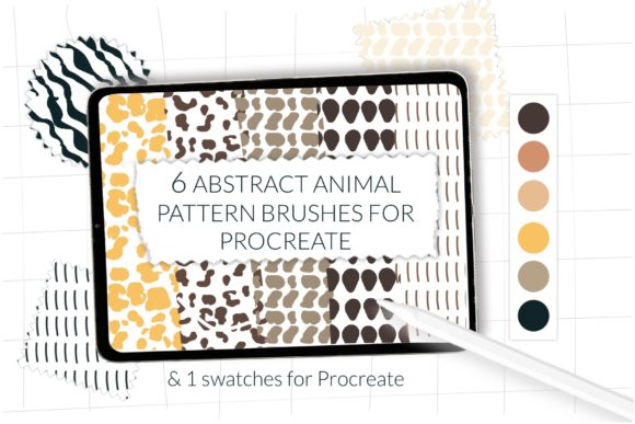 Download Animal Print Procreate, Abstract Brushes - Print Collection