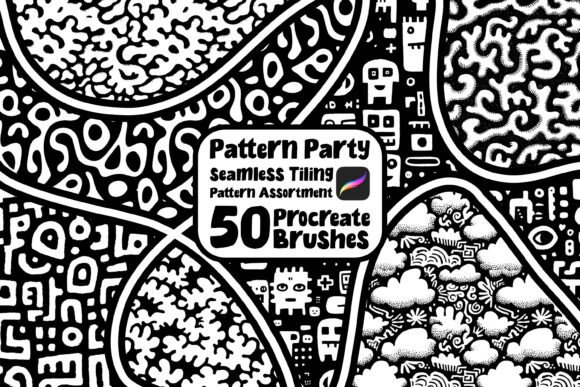 Download Procreate Pattern Party Brushes Set - Pattern Collection