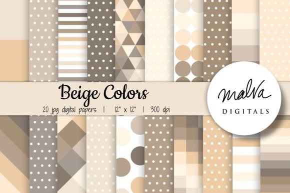 Download Beige Colors Geometric Patterns - Pattern Collection
